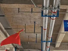 岳塘管廊支架的安装方法